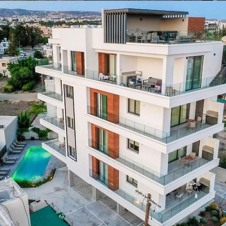 Olive Shared Pool Apartments Paphos Exterior foto