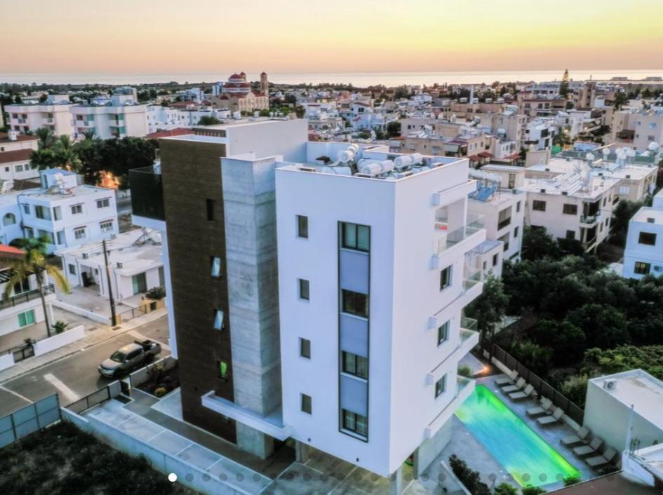 Olive Shared Pool Apartments Paphos Exterior foto